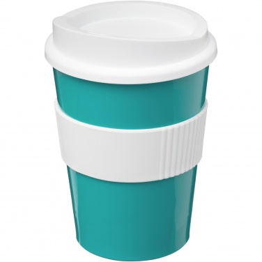 Logo trade mainoslahja kuva: Americano® Medio 300 ml muki oterenkaalla